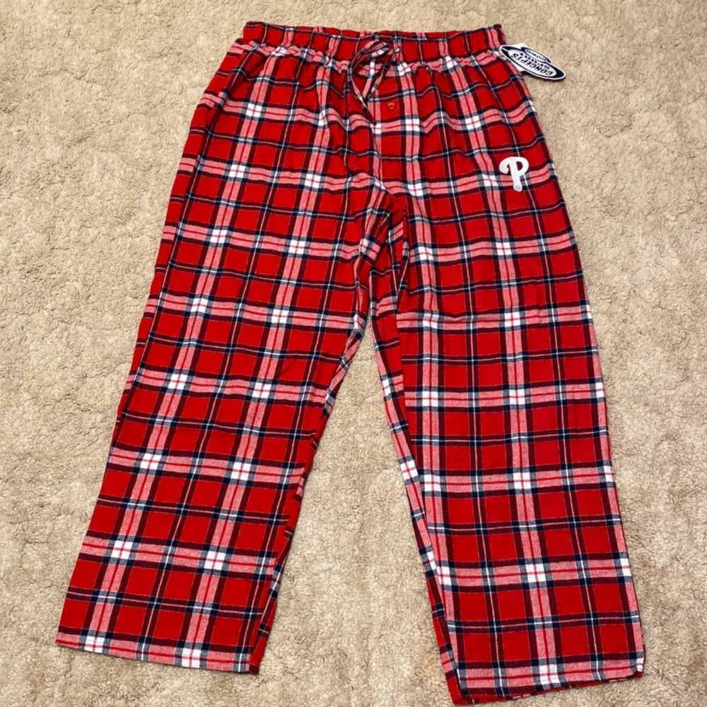 (NWT)Men's Philadelphia Phillies Flannel Pants